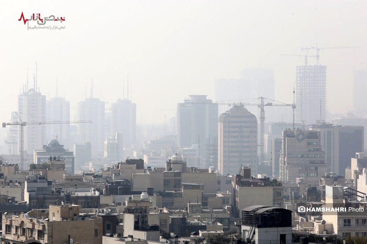 وضعیت هوای تهران امروز ۷ آذر ۱۴۰۲/ هوای پایتخت هنوز آلوده است!