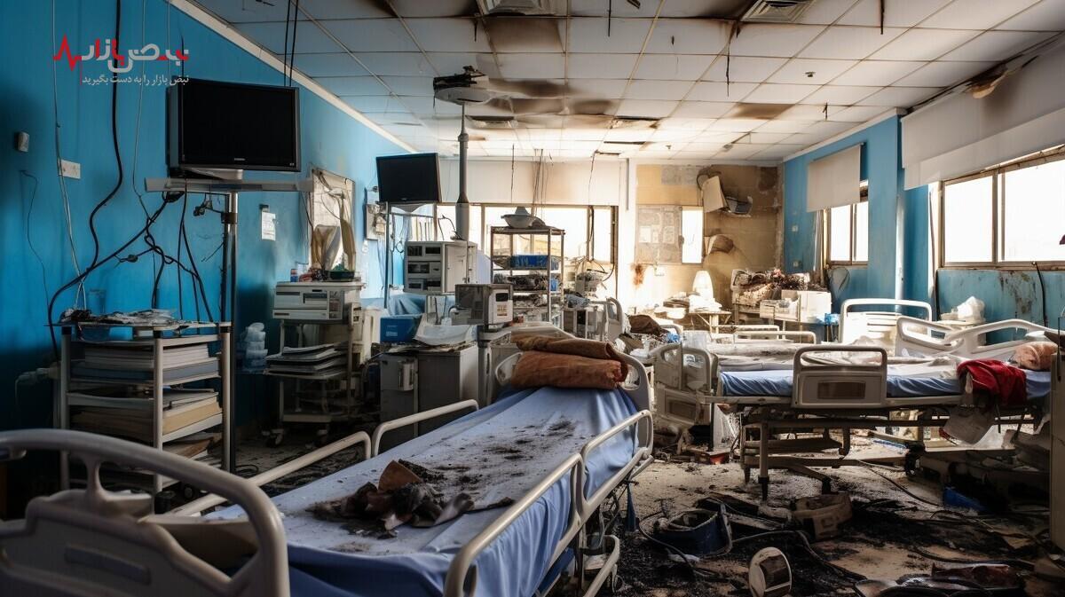 تمام بیمارستان‌های غزه تخریب شد + جزئیات