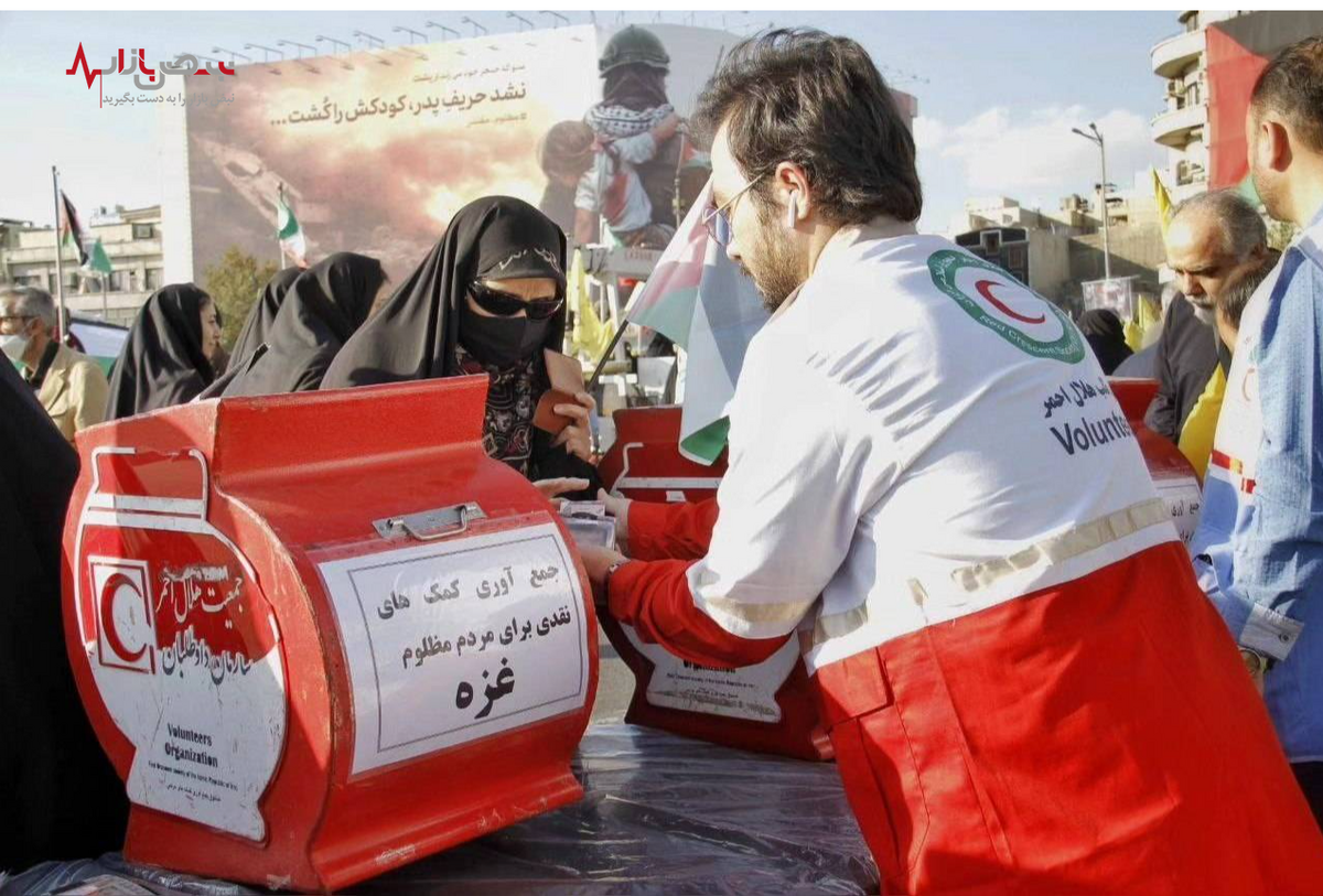 ۱۰۴ میلیارد تومان کمک‌های نقدی ایرانیان به غزه