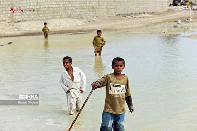 عکس/ سیلاب در سیستان و بلوچستان