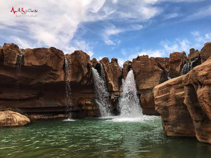 آبشار وارک نگینی در دل لرستان