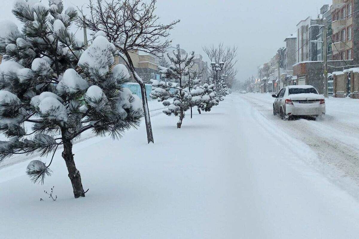 ایران یخ می‌زند