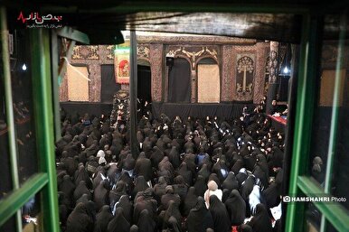 عکس هایی از عزاداری روز تاسوعای حسینی در یکی از قدیمی ترین حسینیه های تهران