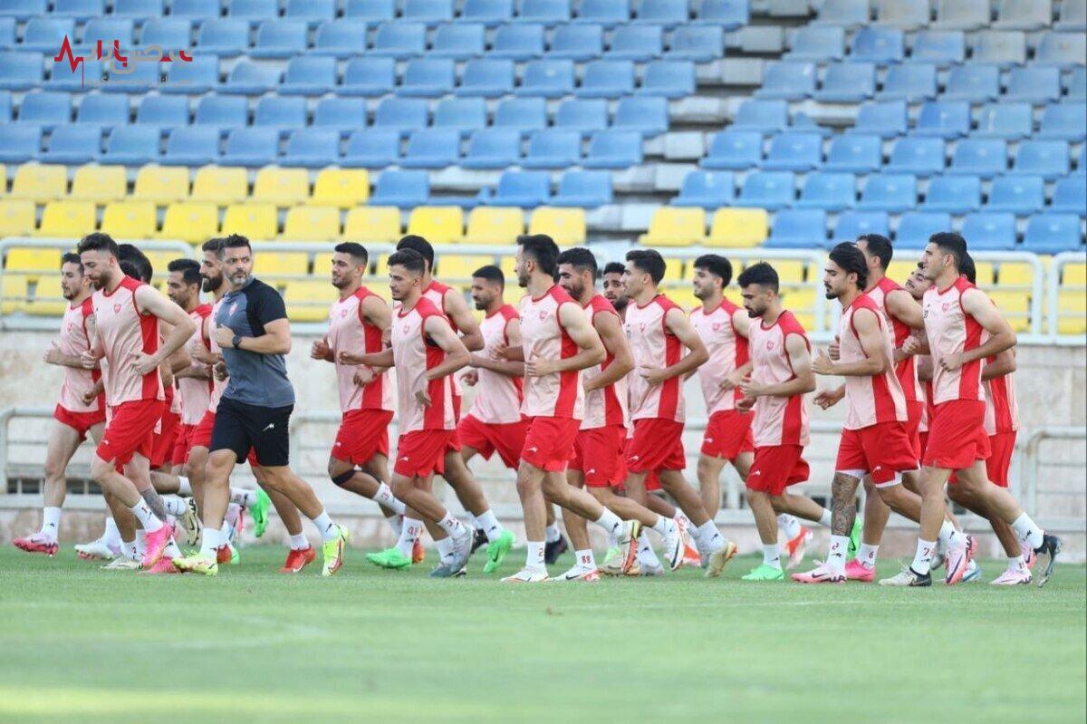 ایوب العملود و علی علیپور اولین گل زنان تیم پرسپولیس با رهبری گاریدو در مقابل الاهلی