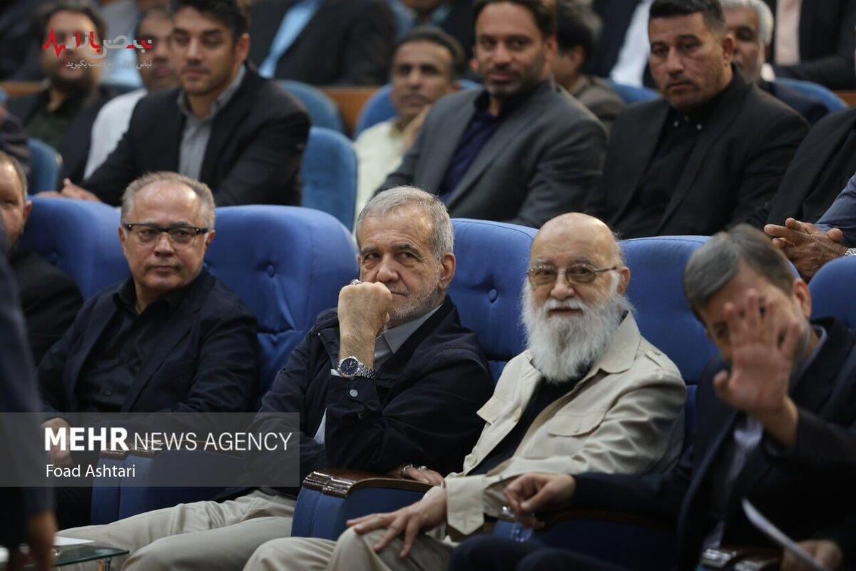 گزارش تصویری/نشست اعضای شوراهای اسلامی سراسر کشور با رئیس جمهور منتخب