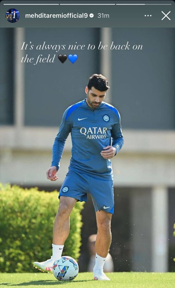 مهدی طارمی از مصدومیت نجات یافت + عکس