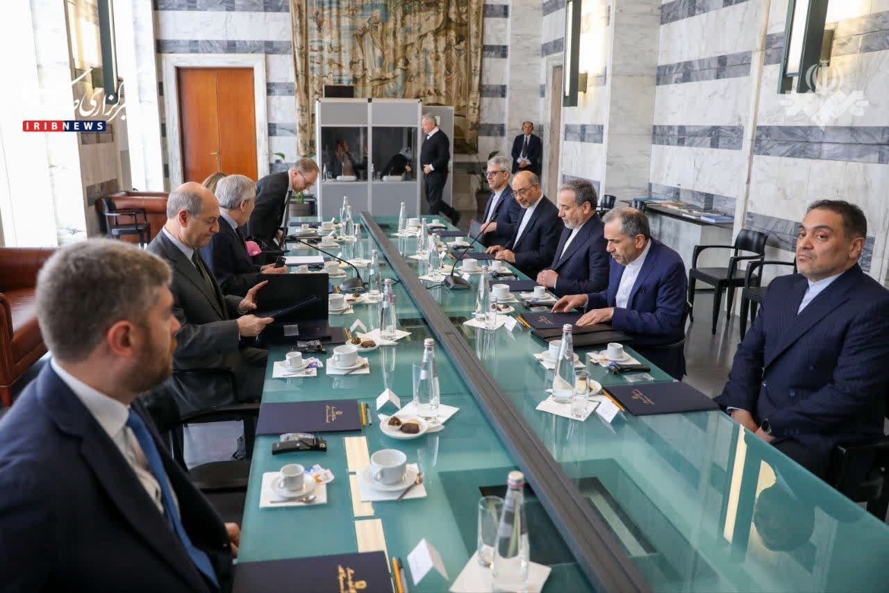 ببینید/ قاب‌هایی از دیدار عراقچی با وزیر خارجه ایتالیا