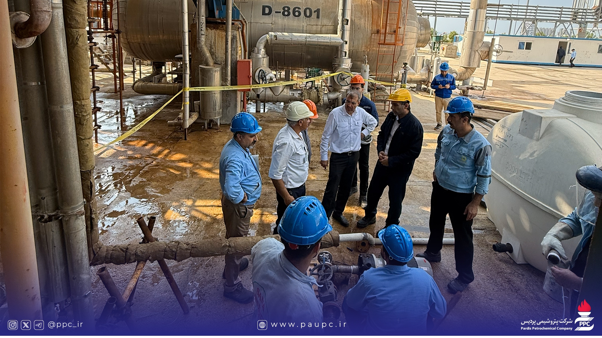 دستیابی پتروشیمی پردیس به دانش فنی بی‌سابقه و کاملاً نوآورانه شستشوی شیمیایی رسوبات اکسیدی مبدل ۷۰۰۱