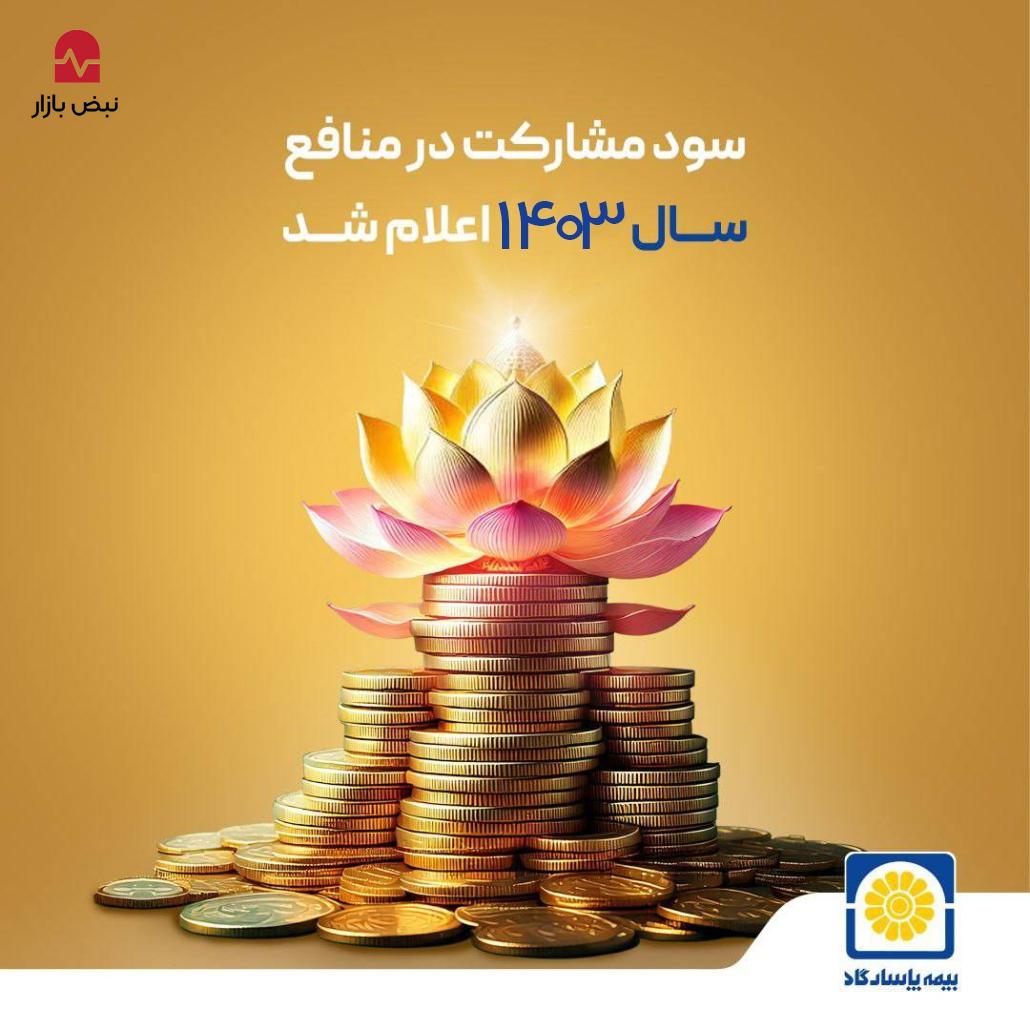 سود مشارکت در منافع سال ۱۴۰۳ بیمه پاسارگاد اعلام شد