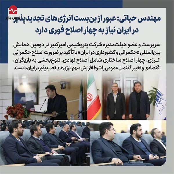 عبور از بن‌بست انرژی‌های تجدیدپذیر در ایران نیاز به چهار اصلاح فوری دارد