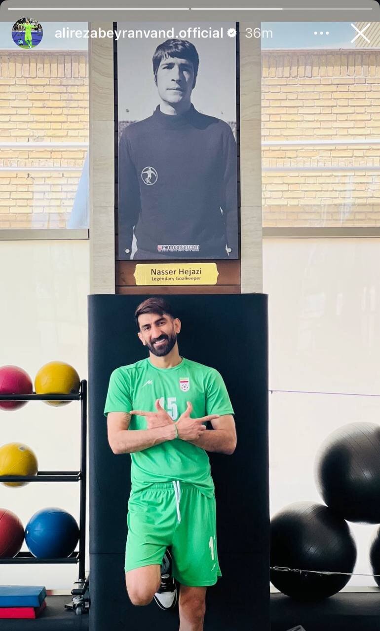 استوری جدید بیرانوند حاشیه ساز شد