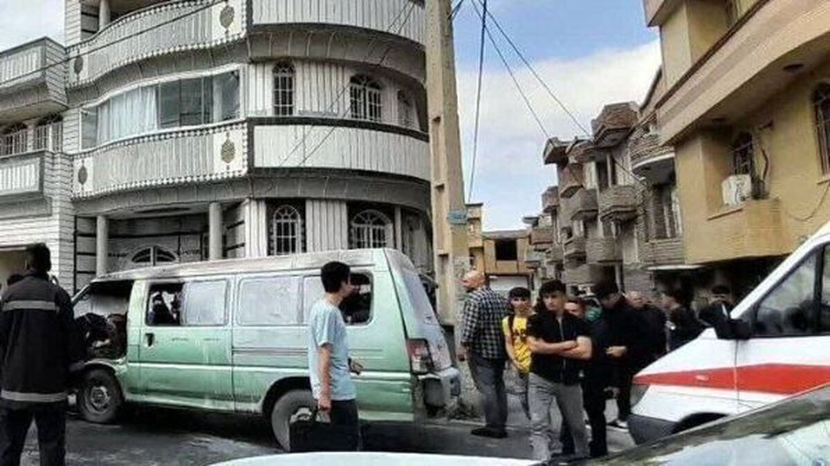 جزئیات حادثه دلخراش در ارومیه/ مرگ هولناک یک دانش آموز درآتش سوزی سرویس مدرسه