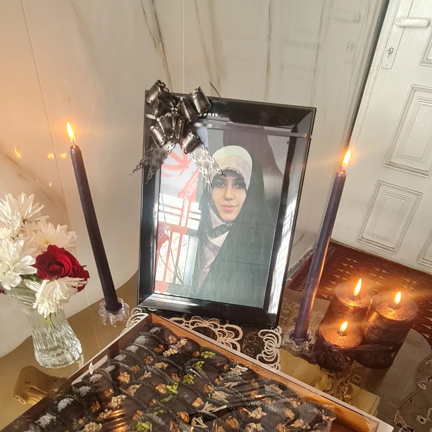 مراسم ختم مجری صدا و سیما