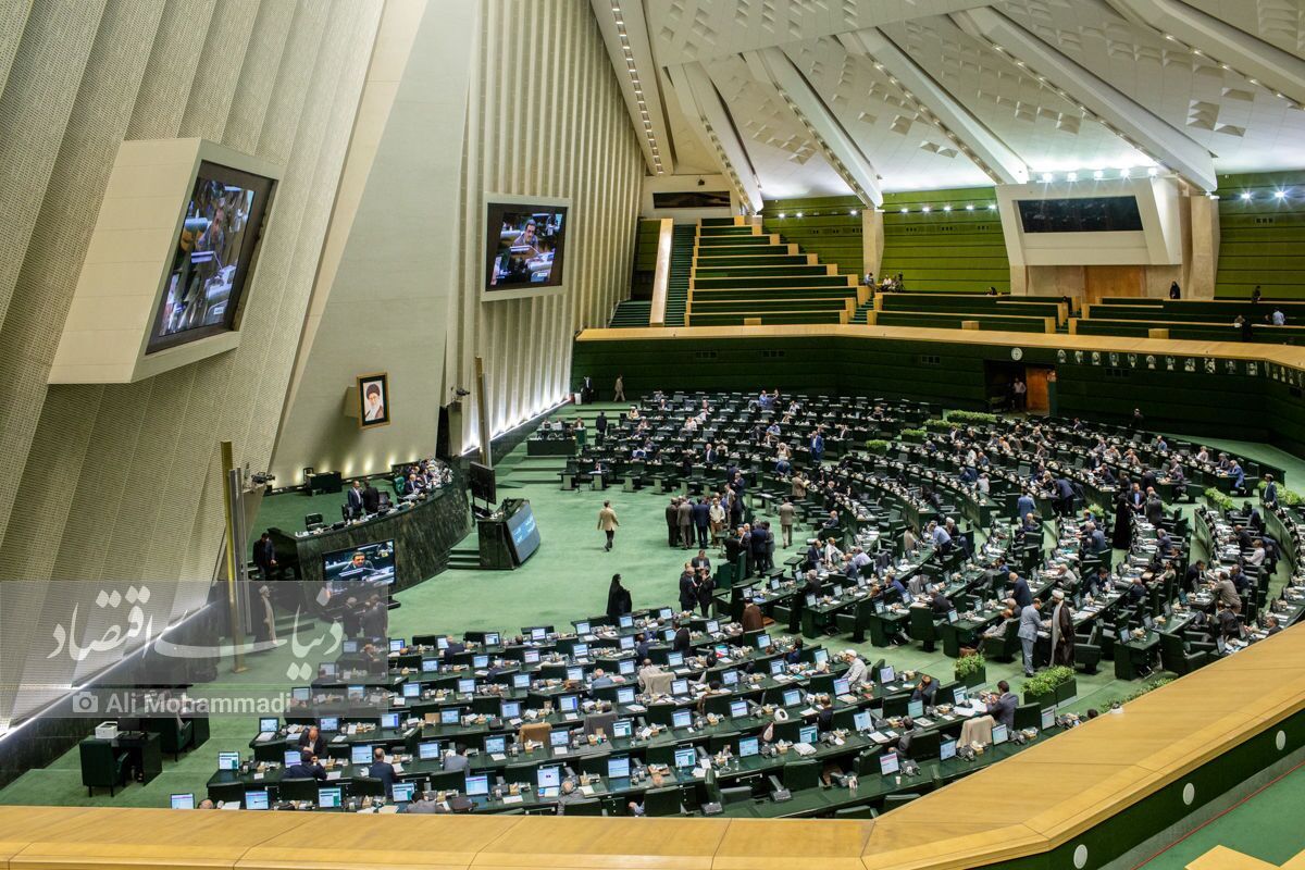 عکس/ حضور نماینده شیراز با پیراهن ورزشی در مجلس