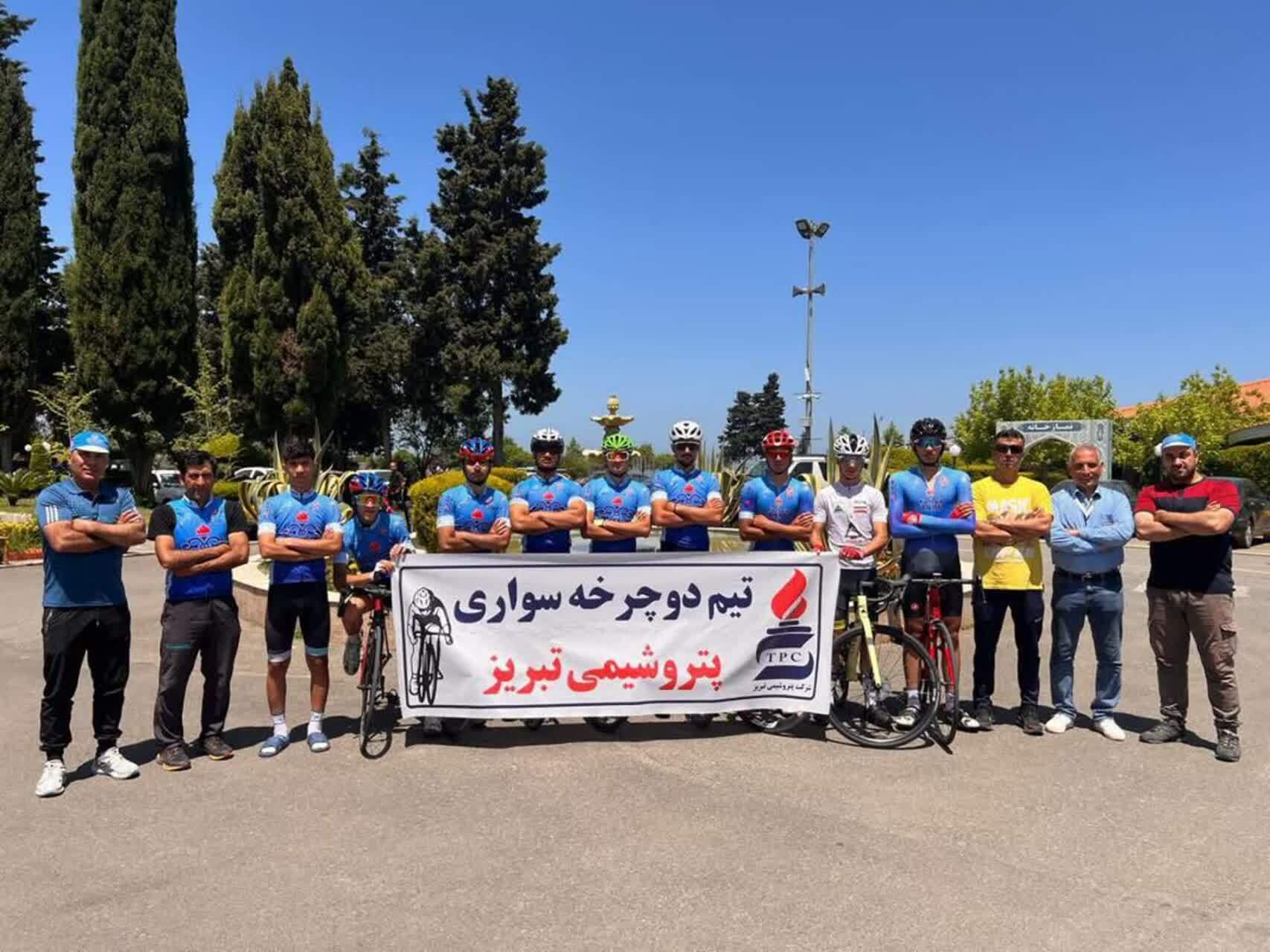 درخشش تیم دوچرخه‌سواری پتروشیمی تبریز با کسب چندین مدال ارزشمند در سه تورنمنت ملی