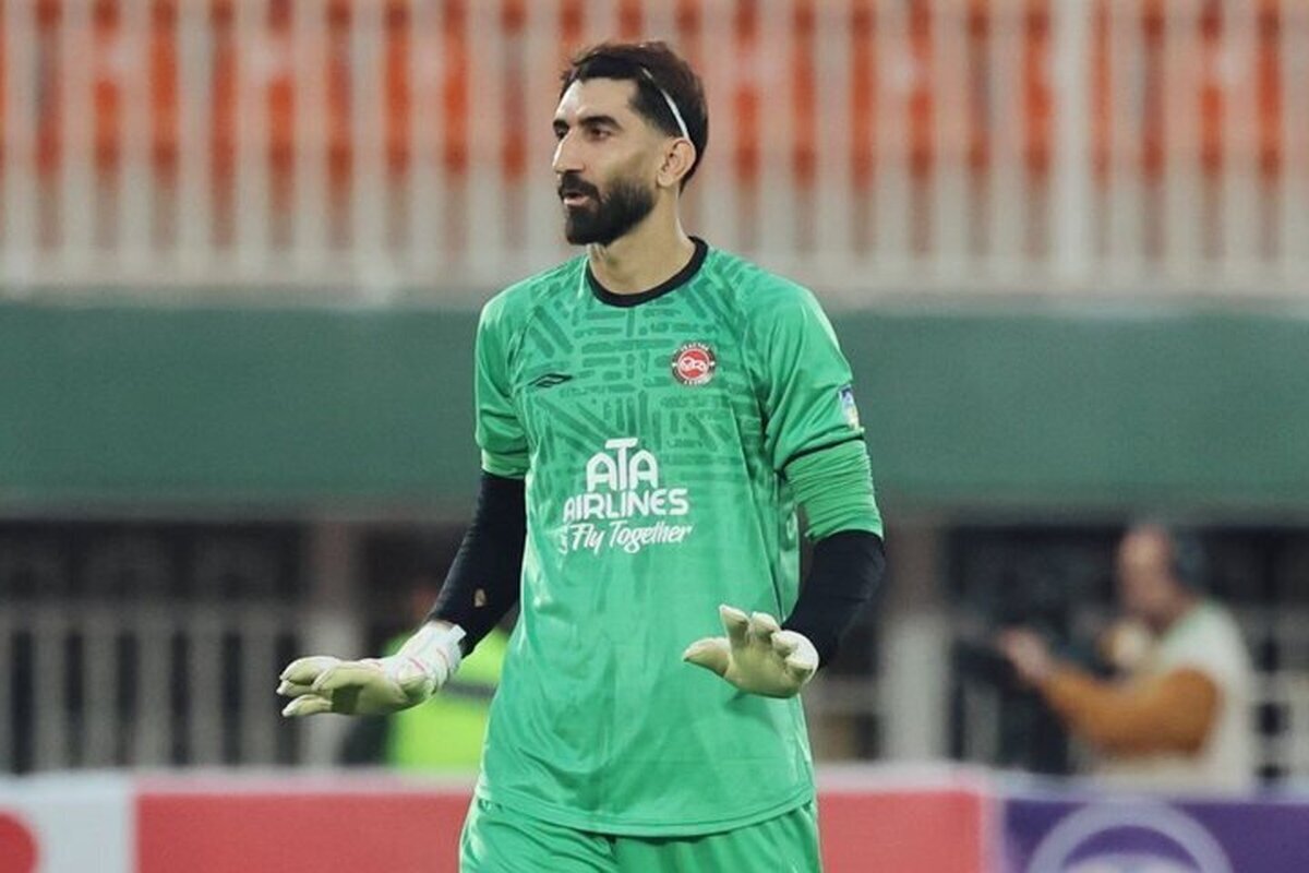 عکس/ علیرضا بیرانوند به سیم آخر زد