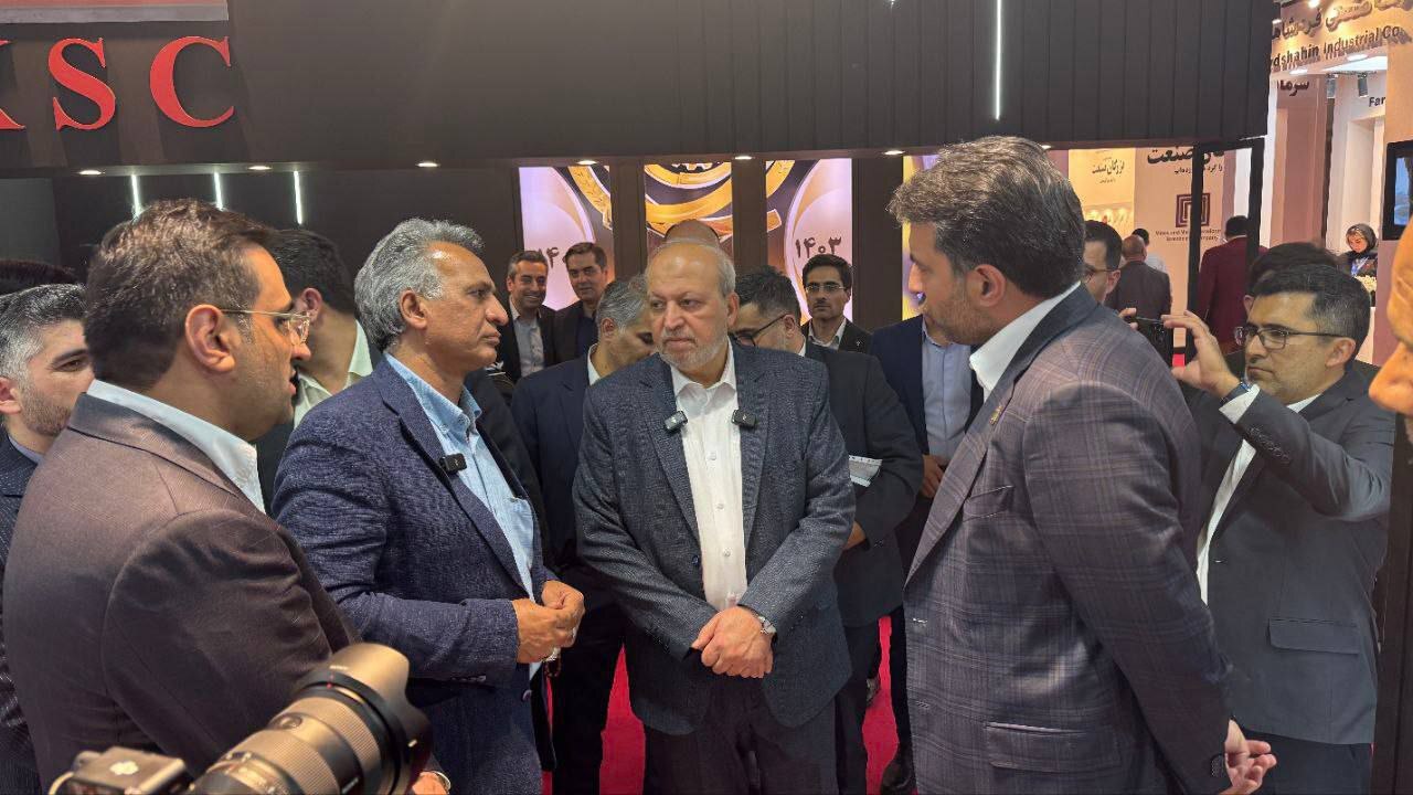 تصاویر / حضور شرکت فولاد غدیر ایرانیان در نمایشگاه اکسپو ۱۴۰۴