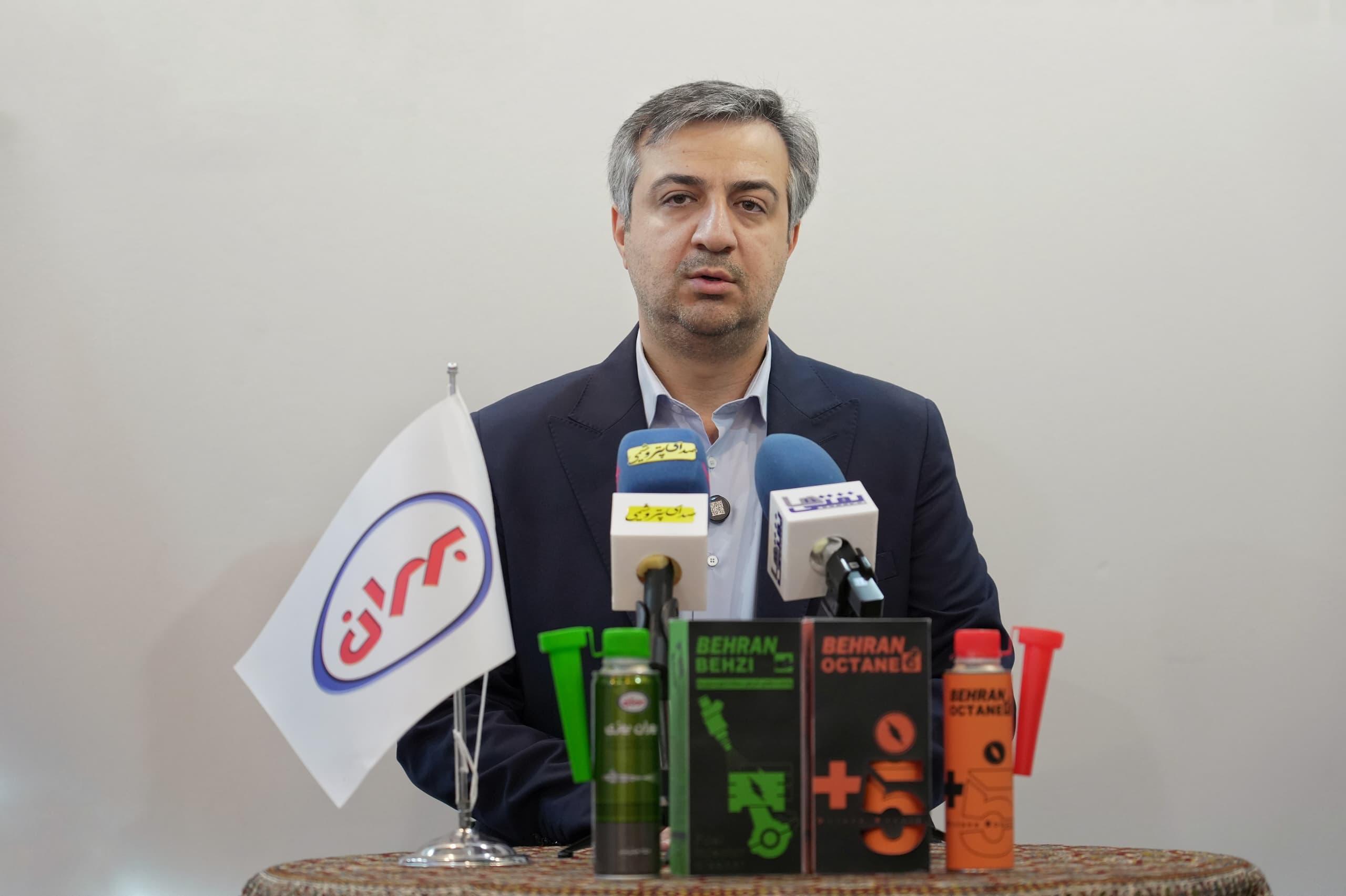 رونمایی از محصول جدید شرکت نفت بهران رونمایی از محصول جدید شرکت نفت بهران