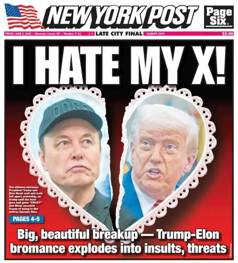 ترامپ: ایلان ماسک عقل خود را از دست داده است!