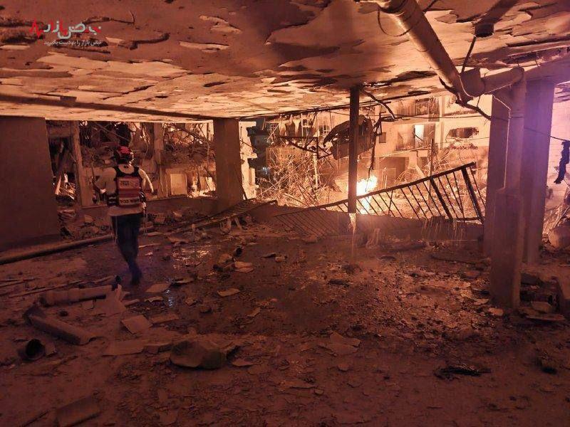 ویرانی تل‌آویو پس از اصابت موشک‌های ایرانی + عکس