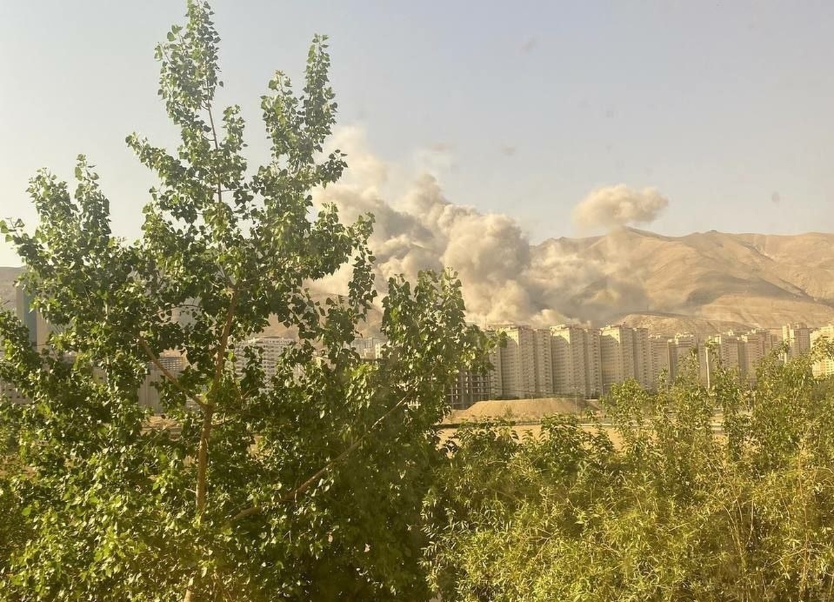 آغاز حمله مجدد اسرائیل به نقاط مختلف تهران