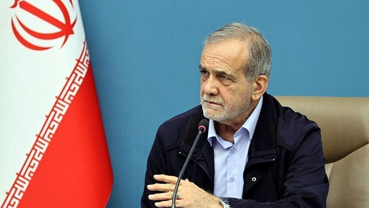 عکس/ پزشکیان: طوفان خشم در راه است