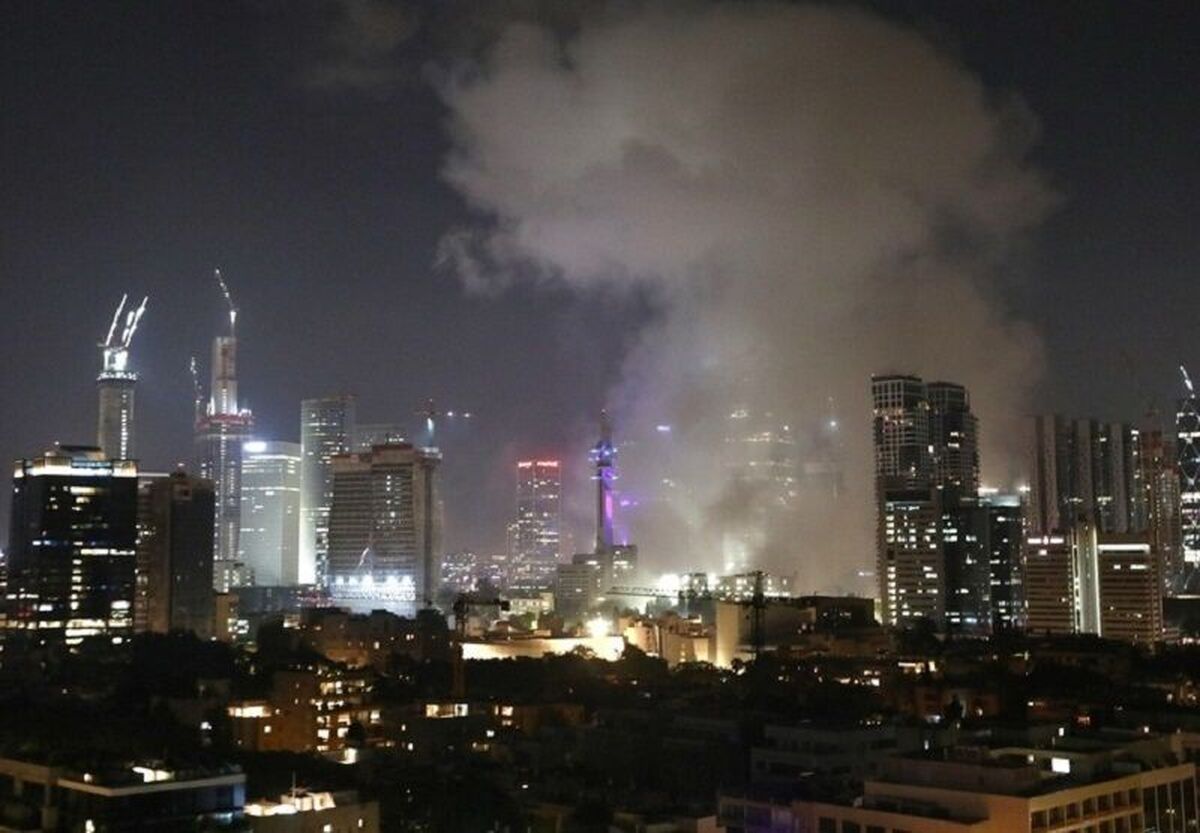 برخورد موشک ایرانی حامل ۲۶ راکت به اسرائیل