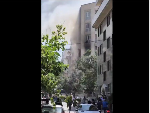 حمله پهبادی اسرائیل به یک منزل مسکونی در محله گیشا