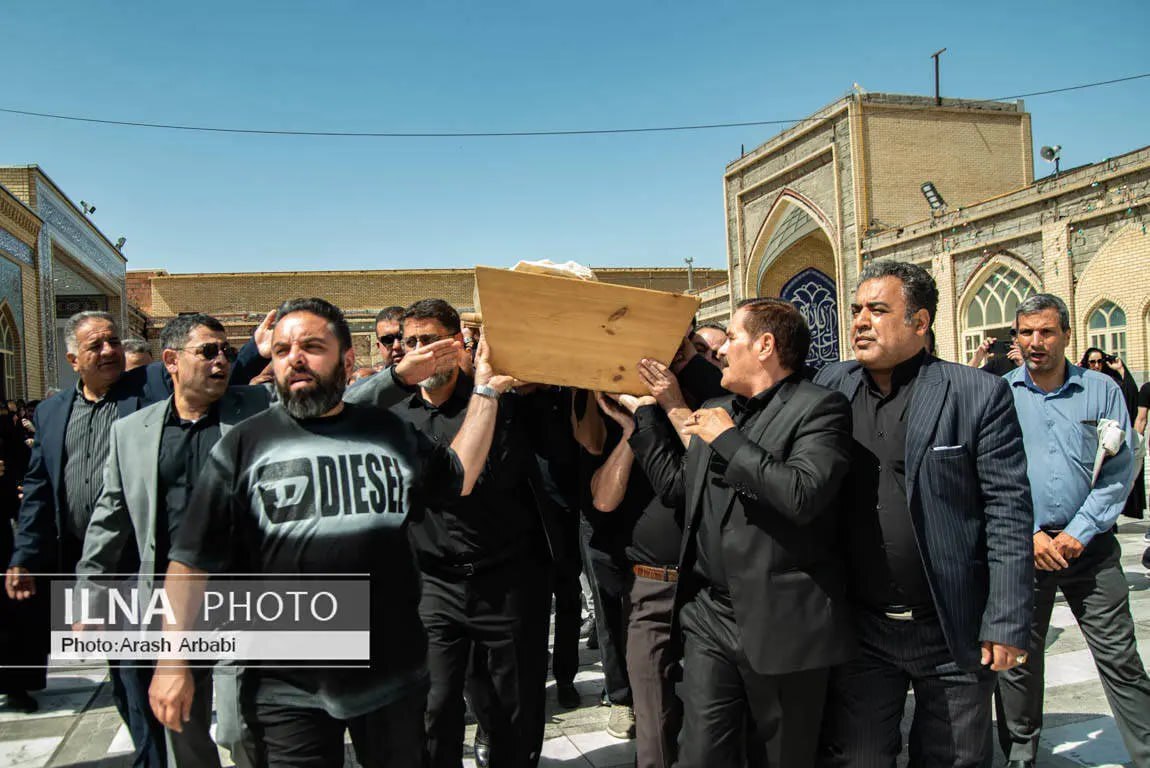 مراسم خاکسپاری احمد هاشمی رفسنجانی