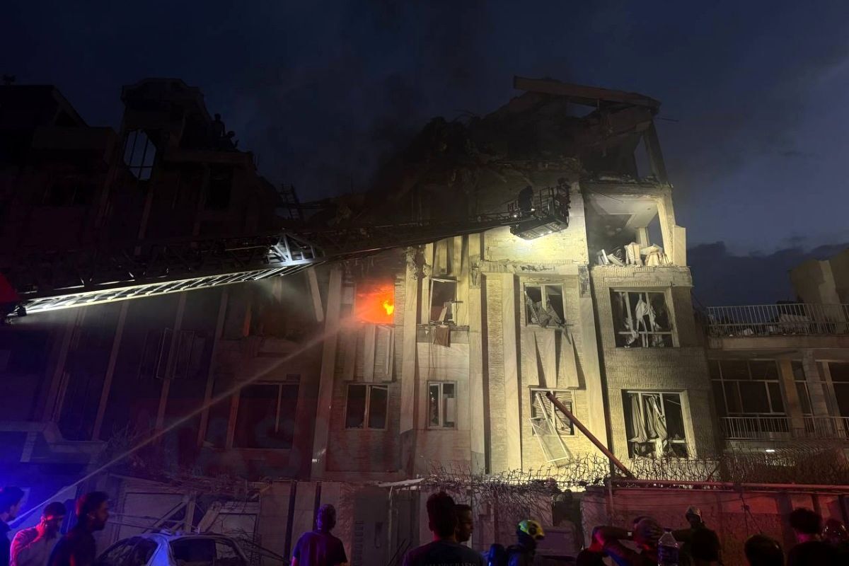 اسرائیل تاکنون به چند نقطه از تهران حمله کرده است؟