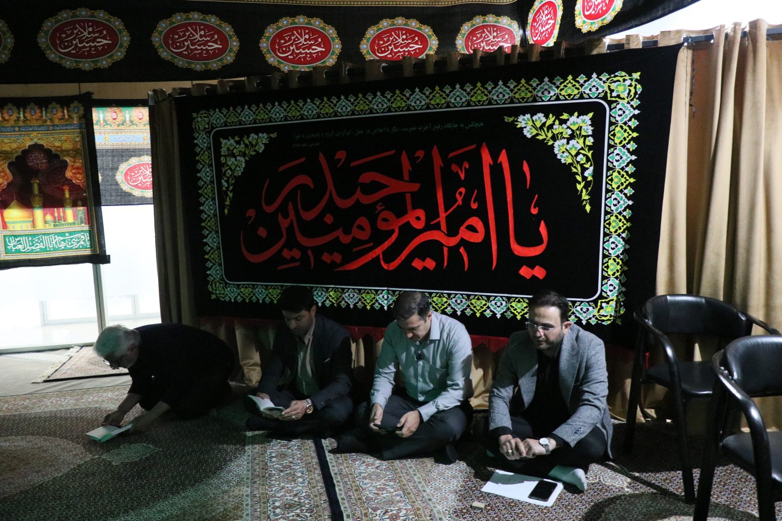 برگزاری مراسم زیارت عاشورا و عزاداری دهه اول محرم در شرکت توسعه صنایع بهشهر برگزاری مراسم زیارت عاشورا و عزاداری دهه اول محرم در شرکت توسعه صنایع بهشهر