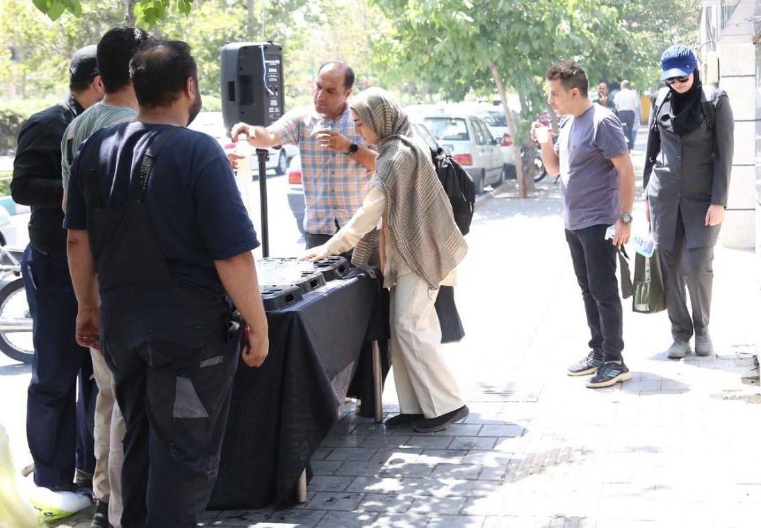 برگزاری مراسم سوگواری امام حسین در بیمه سینا