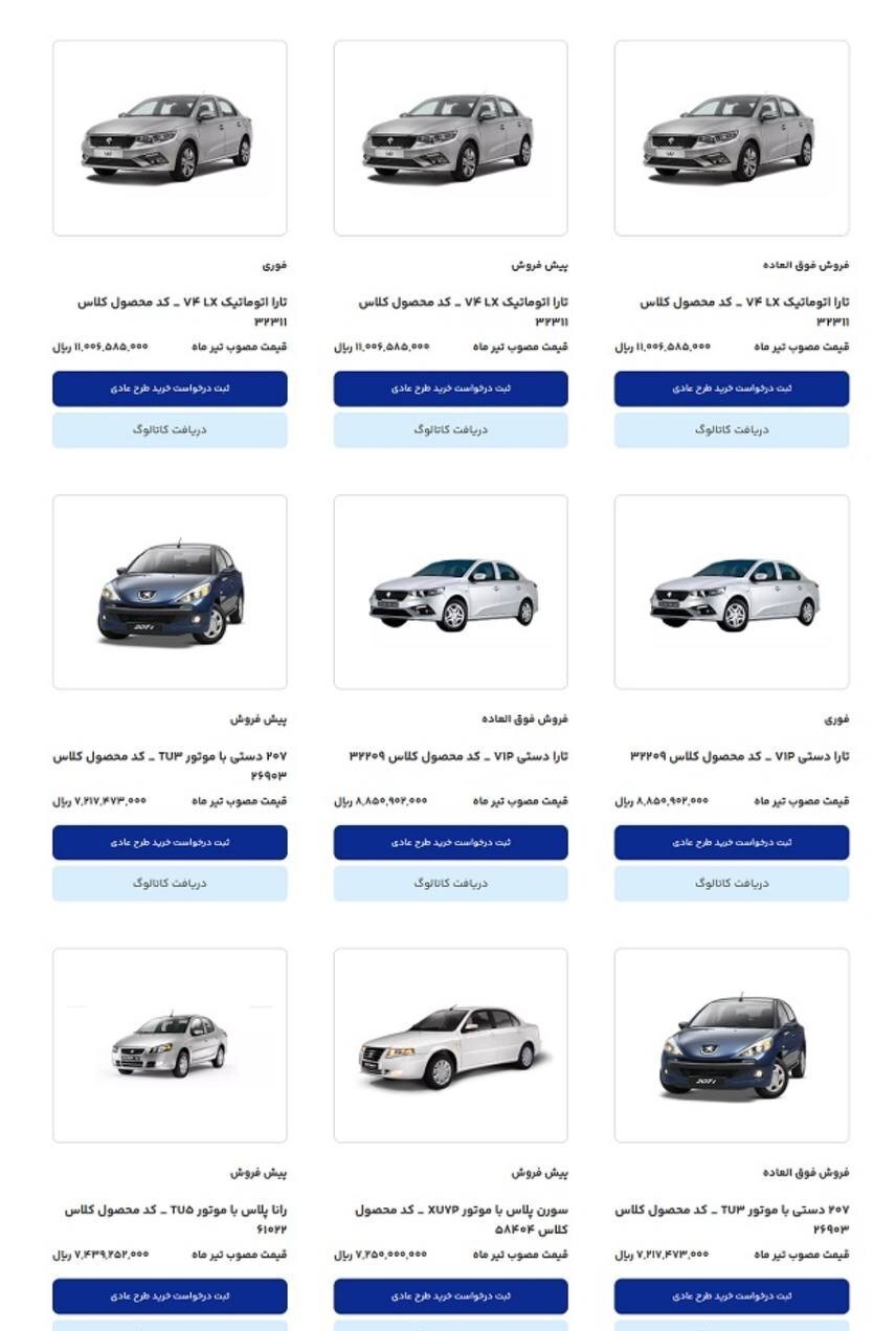 آغاز پیش ثبتنام محصولات ایران خودرو + جزییات آغاز پیش ثبتنام محصولات ایران خودرو + جزییات