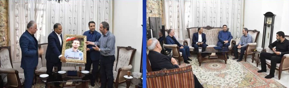 دیدار مدیرعامل بانک تجارت با خانواده شهید علی تیزکار دیدار مدیرعامل بانک تجارت با خانواده شهید علی تیزکار