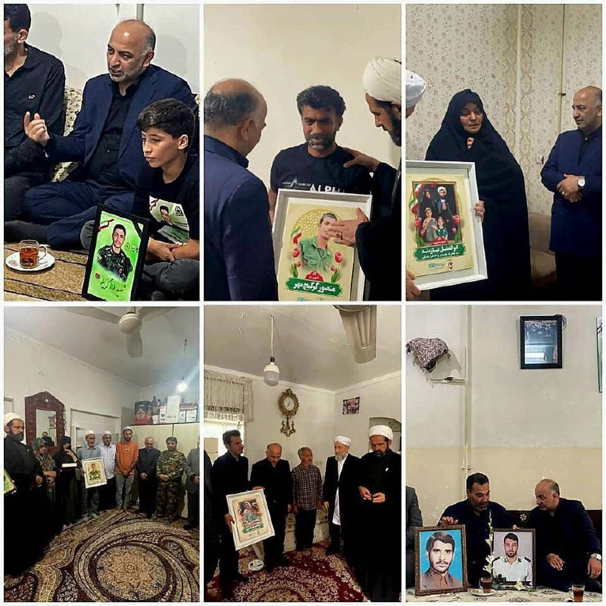 شهدای اخیر گلستان، نماد وحدت و همبستگی اقوام و مذاهب مختلف کشورند