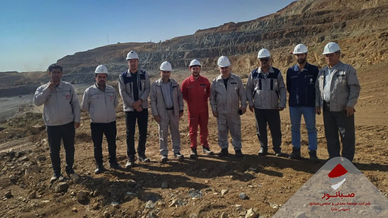 بازدید مدیرعامل صبانور از معدن شهرک در بیجار