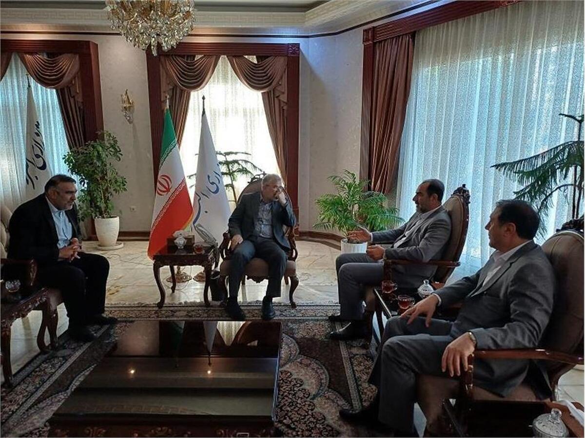 دیدار مدیرعامل شرکت انبار‌های عمومی و خدمات گمرکی ایران با استاندار البرز