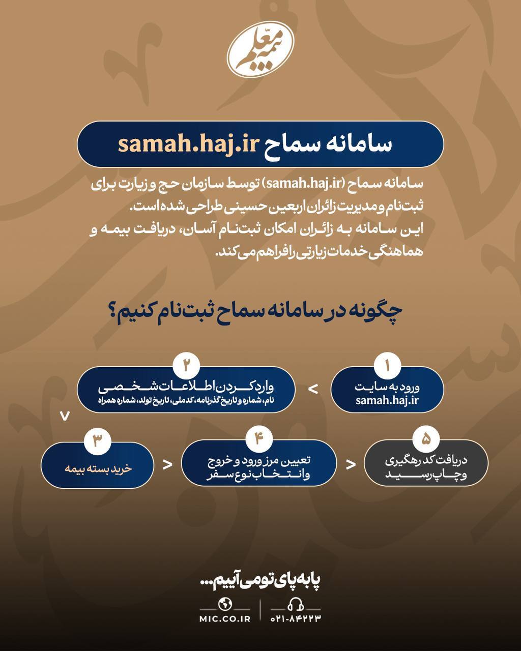 اینفوگرافی / بیمه معلم، بیمه‌گر زائران اربعین حسینی