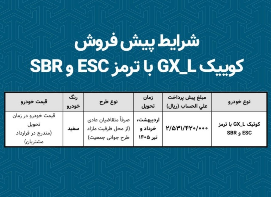 آغاز پیش فروش خودروهای سایپا طرح عادی + شرایط