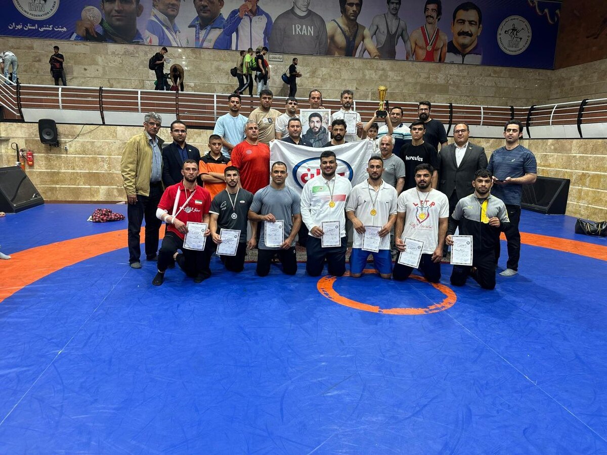 تیم کشتی کارگری شرکت نفت بهران قهرمان مسابقات استان تهران شد