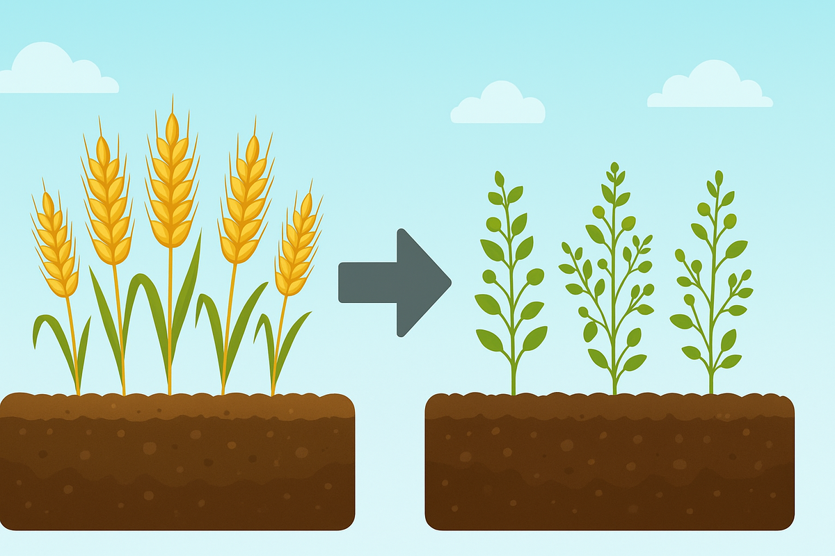 تولید گندم کاهش می‌یابد؟ / خاکشیر می‌تواند جایگزین گندم شود؟