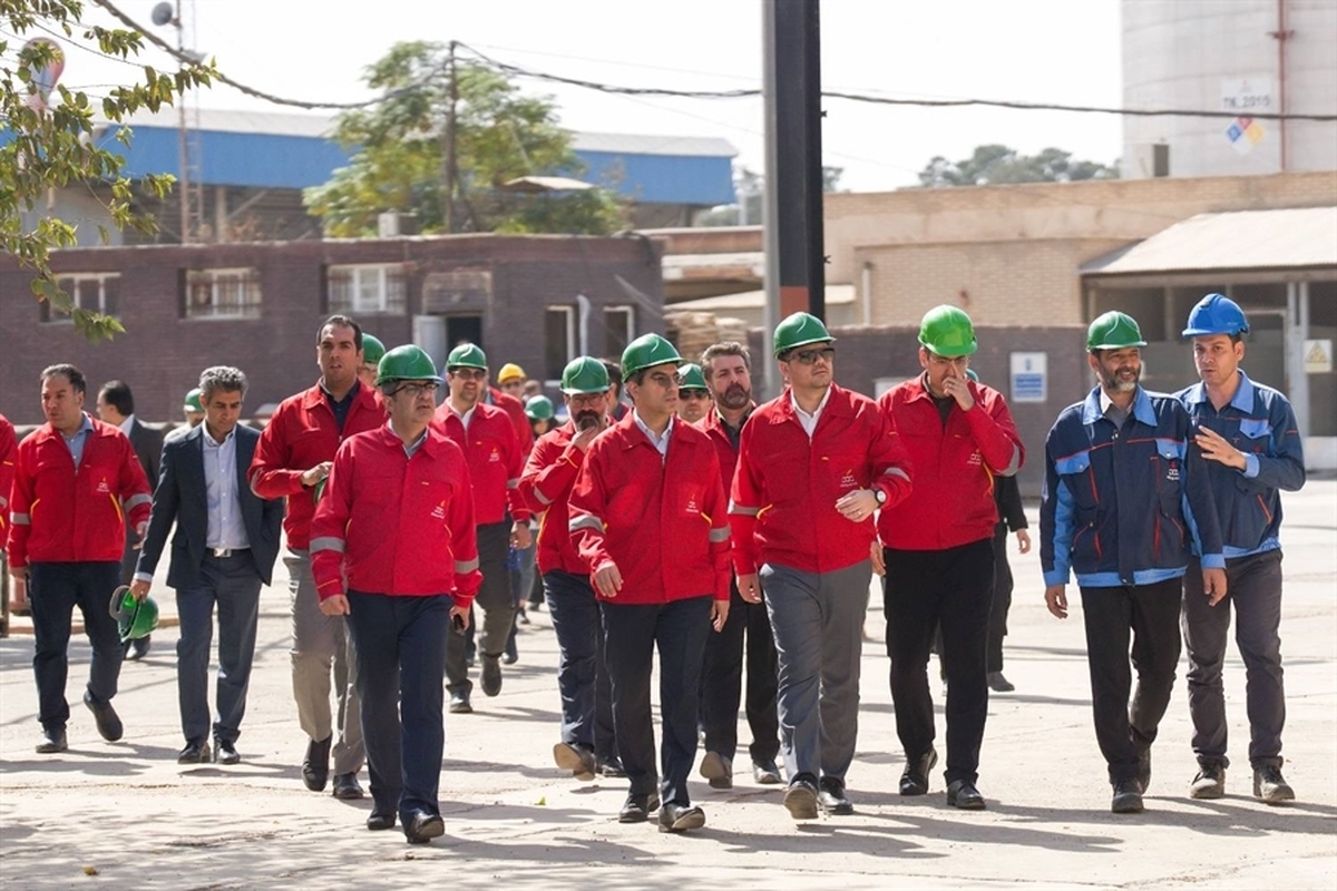 بازدید مدیرعامل تاپیکو از مجتمع تهران شرکت نفت پاسارگاد