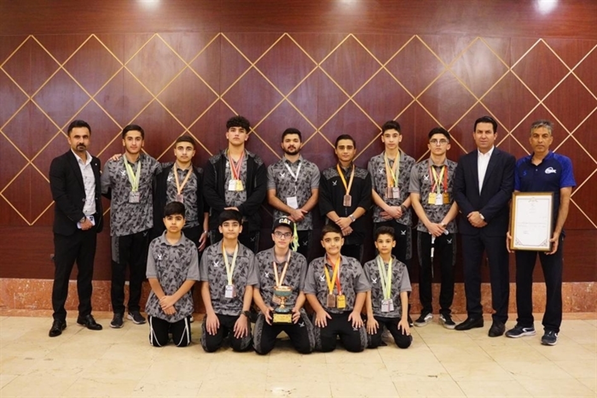۵۸ مدال خوشرنگ و مقام تیمی، دستاورد پسران پارسی از المپیاد ورزشی هلدینگ خلیج فارس