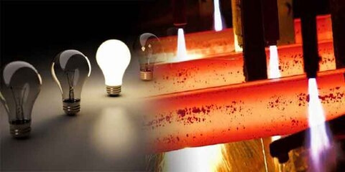 هدررفت ۵۰ درصدی برق در صنعت فولاد