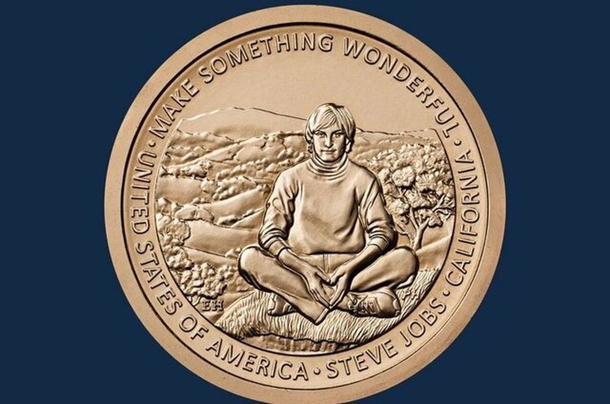 سکه یادبود یک دلاری برای تجلیل از استیو جابز + عکس