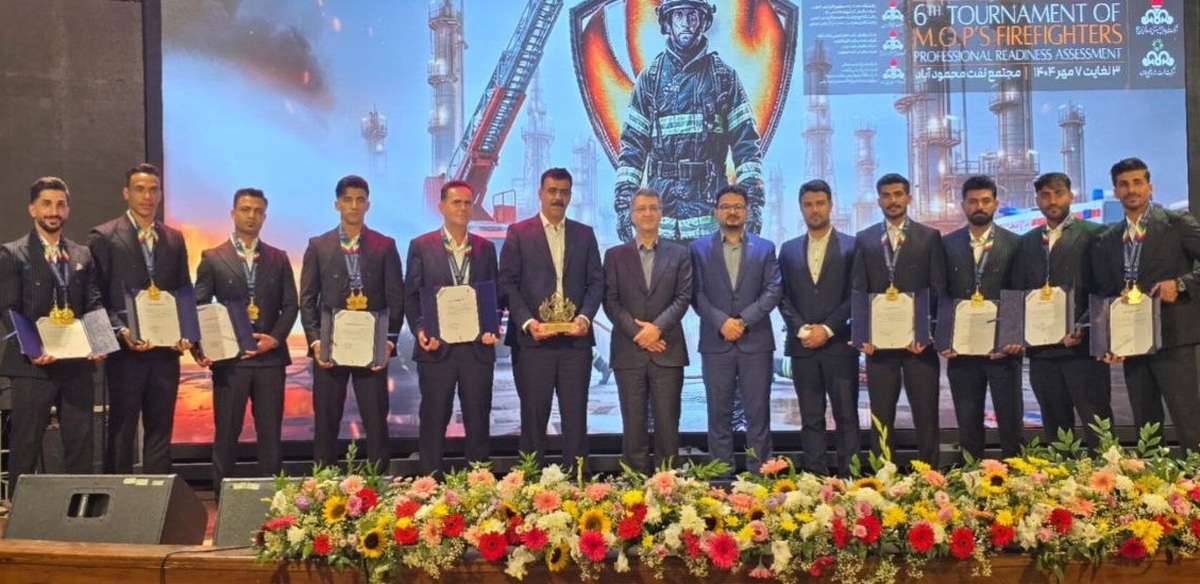 پتروشیمی زاگرس با اقتدار قهرمان ششمین المپیاد آتش نشانان وزارت نفت شد