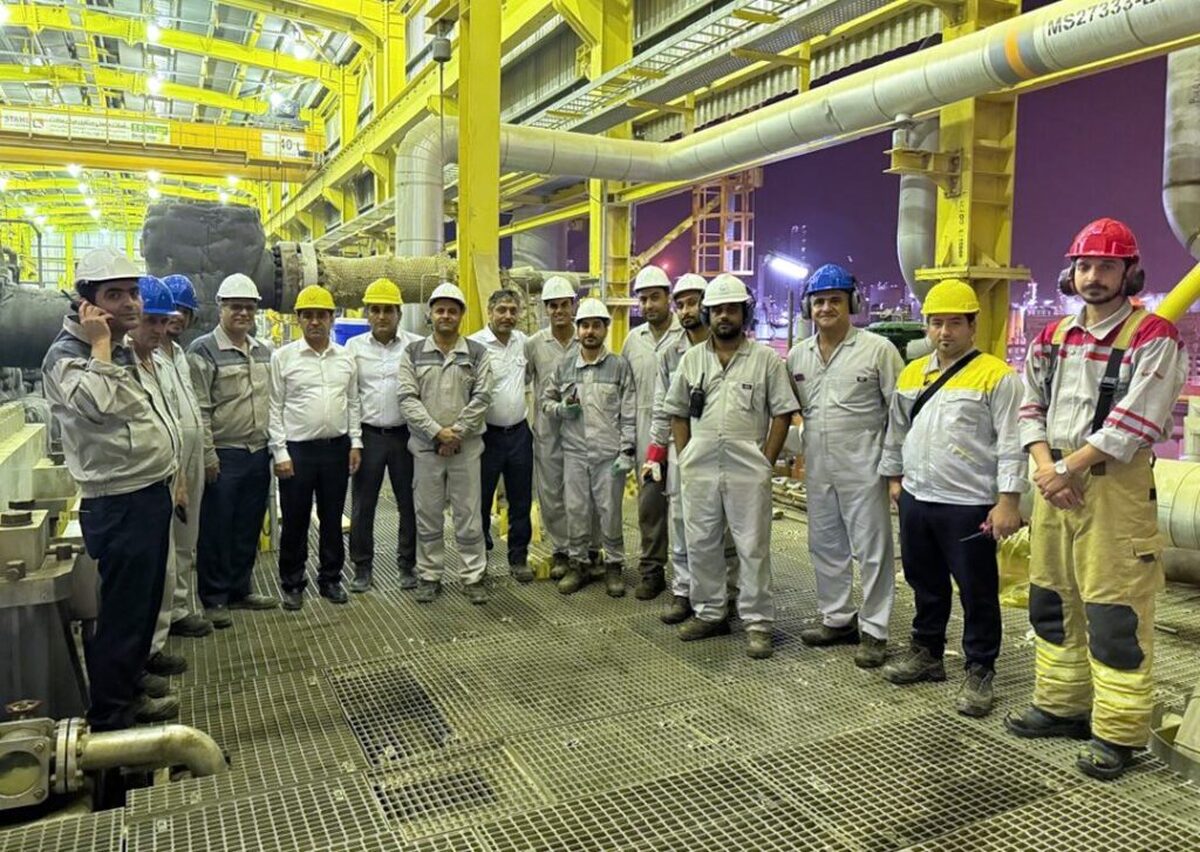 راه‌اندازی موفقیت آمیز بخش کمپرسور واحد اوره در پتروشیمی هنگام