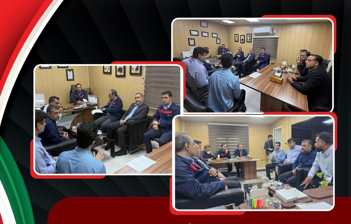 بازدید مدیرعامل شرکت فولاد اکسین خوزستان از شرکت اکسین صنعت یاران جنوب