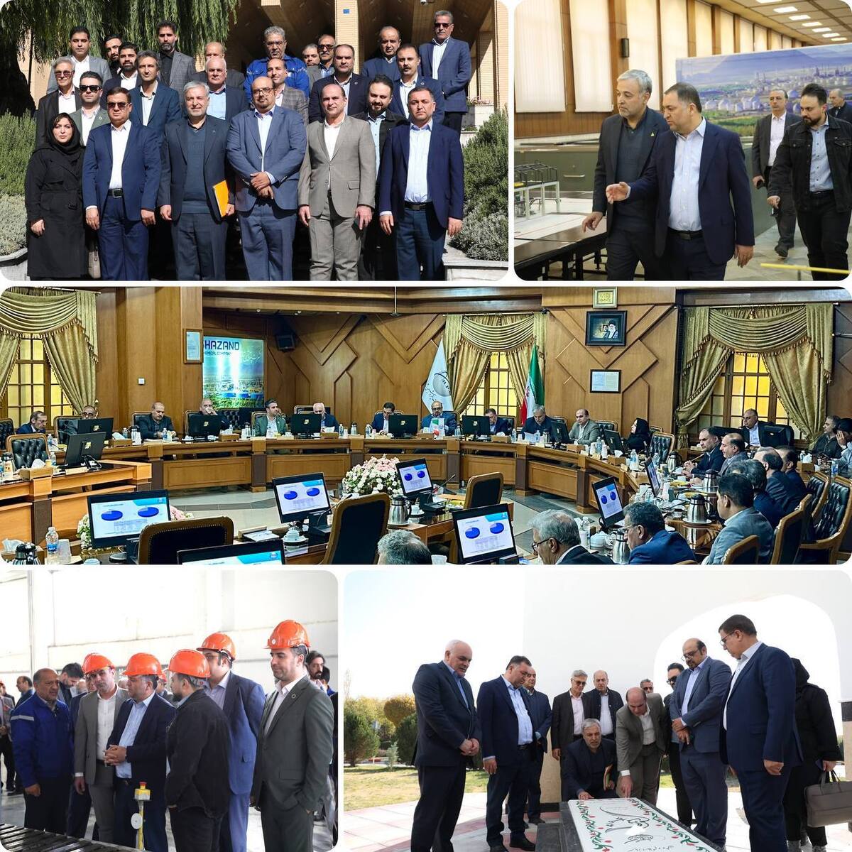 تقدیر و حمایت مدیرعامل پالایشگاه نفت تهران از پیشرفت قابل توجه پتروشیمی شازند