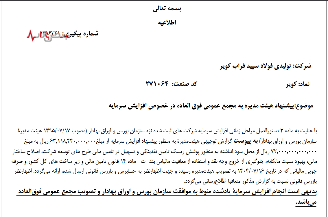 فولاد سپید فراب کویر در تداوم چالش‌های ساختاری